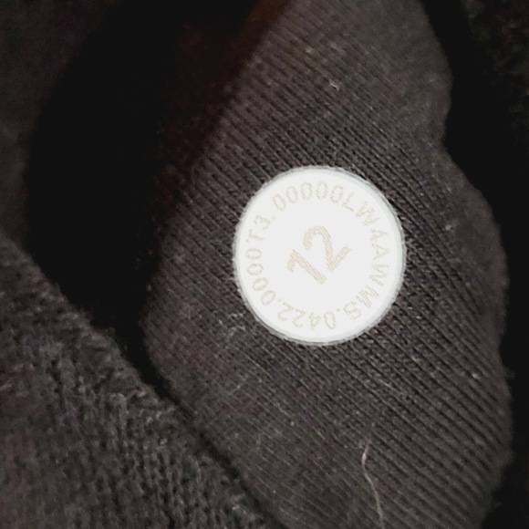 Lululemon Scuba Hoodie light cotton fleece black - Picture 5 of 12